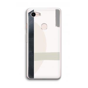 CaseCompany Baca: Google Pixel 3 Transparant Hoesje