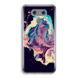 CaseCompany Cosmic Silence: LG G6 Transparant Hoesje