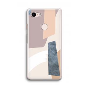 CaseCompany Luca: Google Pixel 3 Transparant Hoesje