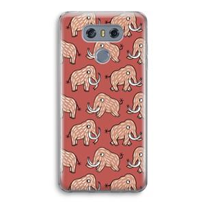CaseCompany Mammoet: LG G6 Transparant Hoesje