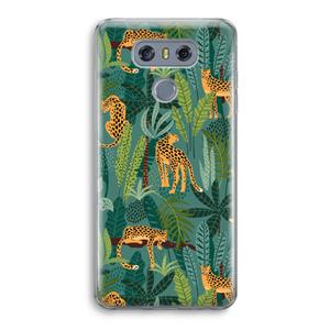 CaseCompany Luipaard 2: LG G6 Transparant Hoesje