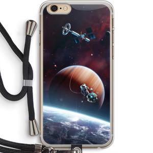 CaseCompany Examiner: iPhone 6 PLUS / 6S PLUS Transparant Hoesje met koord
