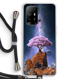 CaseCompany Ambition: Oppo A95 5G Transparant Hoesje met koord