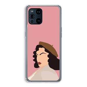 CaseCompany Confidence: Oppo Find X3 Transparant Hoesje