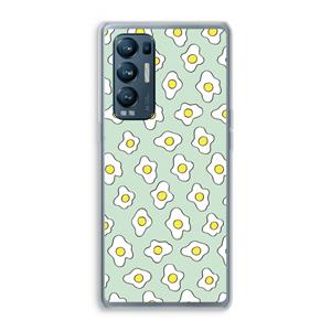 CaseCompany Spiegeleitjes: Oppo Find X3 Neo Transparant Hoesje