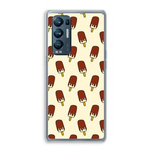CaseCompany Yummy: Oppo Find X3 Neo Transparant Hoesje