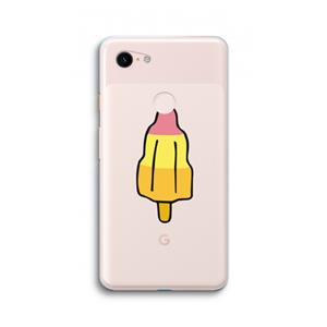 CaseCompany Raketijsje: Google Pixel 3 XL Transparant Hoesje