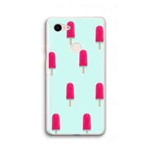 CaseCompany Waterijsje: Google Pixel 3 XL Transparant Hoesje