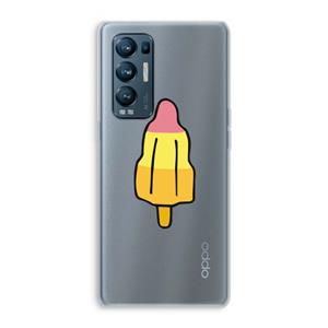 CaseCompany Raketijsje: Oppo Find X3 Neo Transparant Hoesje
