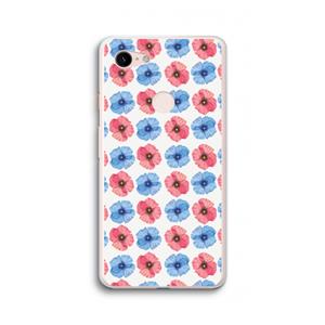 CaseCompany Klaproosjes: Google Pixel 3 XL Transparant Hoesje