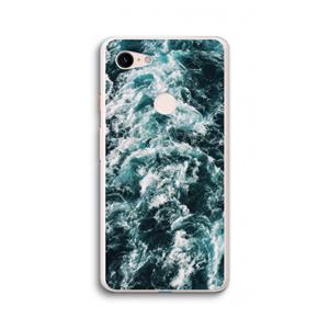 CaseCompany Zee golf: Google Pixel 3 XL Transparant Hoesje