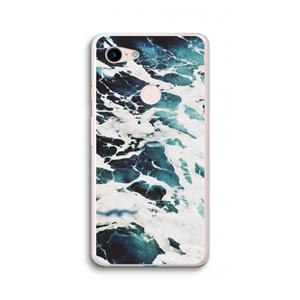 CaseCompany Golven: Google Pixel 3 XL Transparant Hoesje