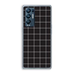 CaseCompany Rooster 2: Oppo Find X3 Neo Transparant Hoesje