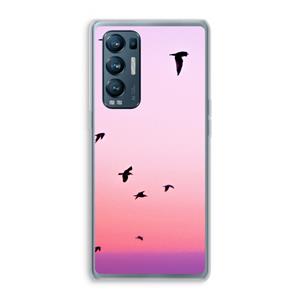 CaseCompany Fly away: Oppo Find X3 Neo Transparant Hoesje