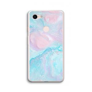 CaseCompany Fantasie pastel: Google Pixel 3 XL Transparant Hoesje