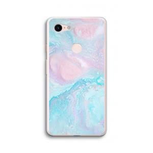 CaseCompany Fantasie pastel: Google Pixel 3 XL Transparant Hoesje