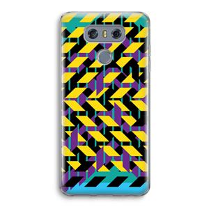 CaseCompany Skew Bee 3: LG G6 Transparant Hoesje
