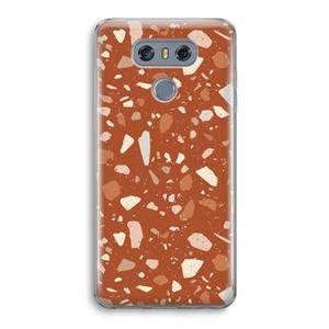 CaseCompany Terrazzo N°22: LG G6 Transparant Hoesje