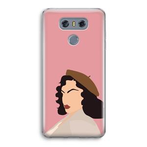 CaseCompany Confidence: LG G6 Transparant Hoesje