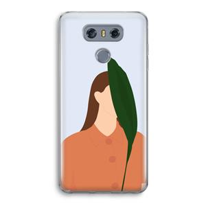 CaseCompany Leaf: LG G6 Transparant Hoesje