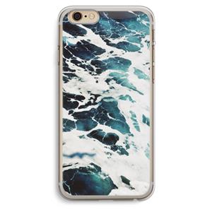 CaseCompany Golven: iPhone 6 Plus / 6S Plus Transparant Hoesje