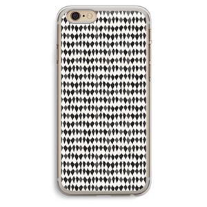 CaseCompany Crazy shapes: iPhone 6 Plus / 6S Plus Transparant Hoesje