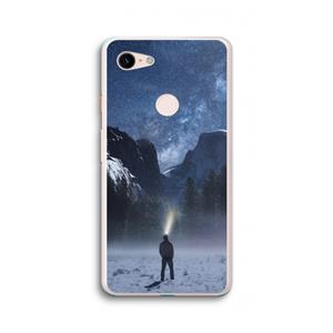 CaseCompany Wanderlust: Google Pixel 3 XL Transparant Hoesje