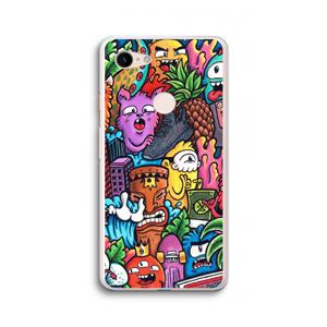 CaseCompany Vexx Mixtape: Google Pixel 3 XL Transparant Hoesje