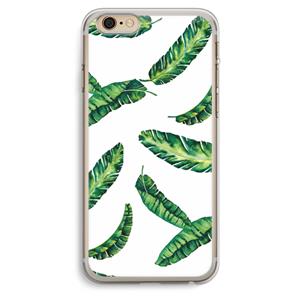 CaseCompany Lange bladeren: iPhone 6 Plus / 6S Plus Transparant Hoesje