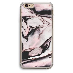 CaseCompany Roze stroom: iPhone 6 Plus / 6S Plus Transparant Hoesje