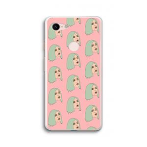 CaseCompany King Kylie: Google Pixel 3 XL Transparant Hoesje