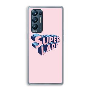 CaseCompany Superlady: Oppo Find X3 Neo Transparant Hoesje