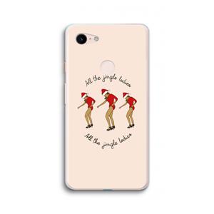 CaseCompany Jingle Ladies: Google Pixel 3 XL Transparant Hoesje