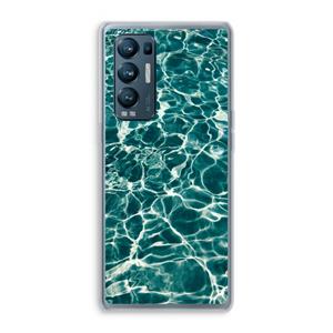 CaseCompany Weerkaatsing water: Oppo Find X3 Neo Transparant Hoesje