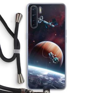CaseCompany Examiner: Oppo A91 Transparant Hoesje met koord