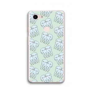 CaseCompany Octopussen: Google Pixel 3 XL Transparant Hoesje