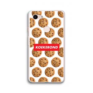 CaseCompany Koekerond: Google Pixel 3 XL Transparant Hoesje