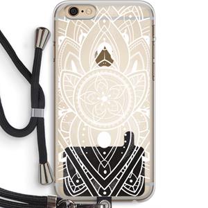 CaseCompany It's Complicated: iPhone 6 PLUS / 6S PLUS Transparant Hoesje met koord