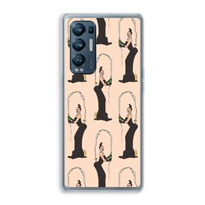 CaseCompany Pop Some Kim: Oppo Find X3 Neo Transparant Hoesje