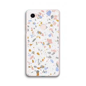 CaseCompany Terrazzo N°8: Google Pixel 3 XL Transparant Hoesje