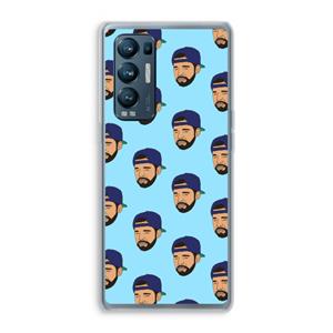 CaseCompany Drake Away: Oppo Find X3 Neo Transparant Hoesje