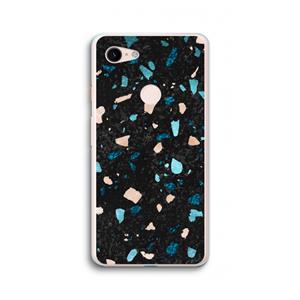 CaseCompany Terrazzo N°11: Google Pixel 3 XL Transparant Hoesje