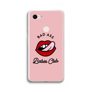 CaseCompany Badass Babes Club: Google Pixel 3 XL Transparant Hoesje