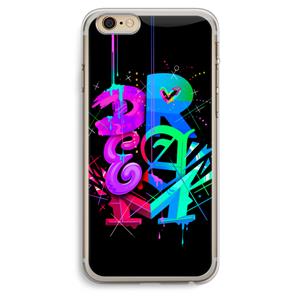 CaseCompany Dream: iPhone 6 Plus / 6S Plus Transparant Hoesje
