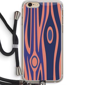 CaseCompany Bast A: iPhone 6 PLUS / 6S PLUS Transparant Hoesje met koord