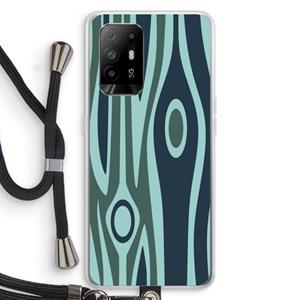 CaseCompany Bast B: Oppo A95 5G Transparant Hoesje met koord