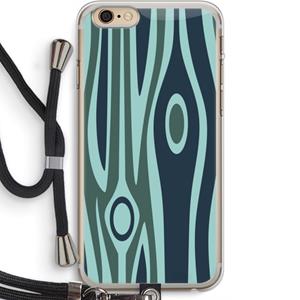 CaseCompany Bast B: iPhone 6 PLUS / 6S PLUS Transparant Hoesje met koord