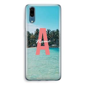 CaseCompany Pacific Dream: Huawei P20 Transparant Hoesje