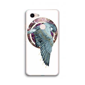 CaseCompany Golden Falcon: Google Pixel 3 XL Transparant Hoesje