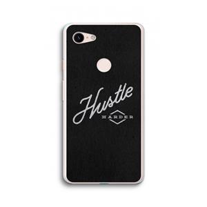 CaseCompany Hustle: Google Pixel 3 XL Transparant Hoesje